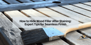 How to Hide Wood Filler After Staining