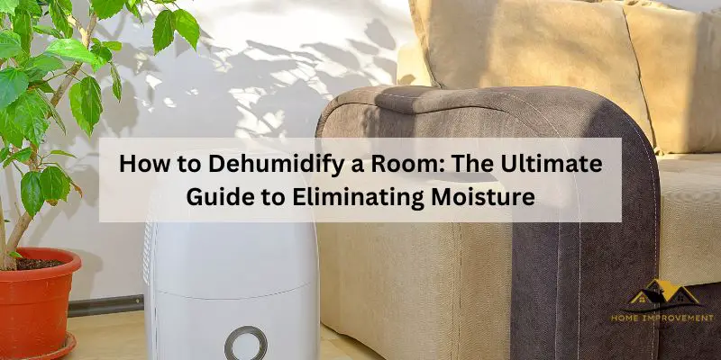 How to Dehumidify a Room