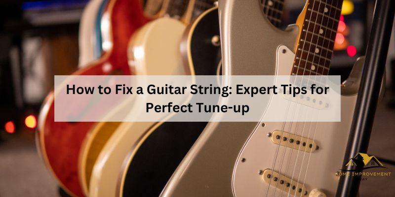How to Fix a Guitar String