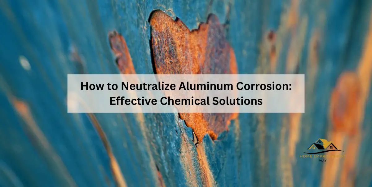 How to Neutralize Aluminum Corrosion