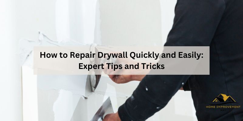 How to Repair Drywall