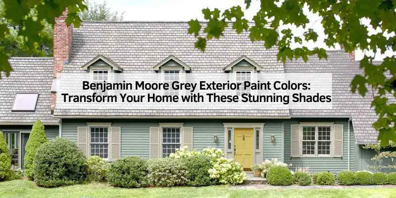 Benjamin Moore Grey Exterior Paint Colors
