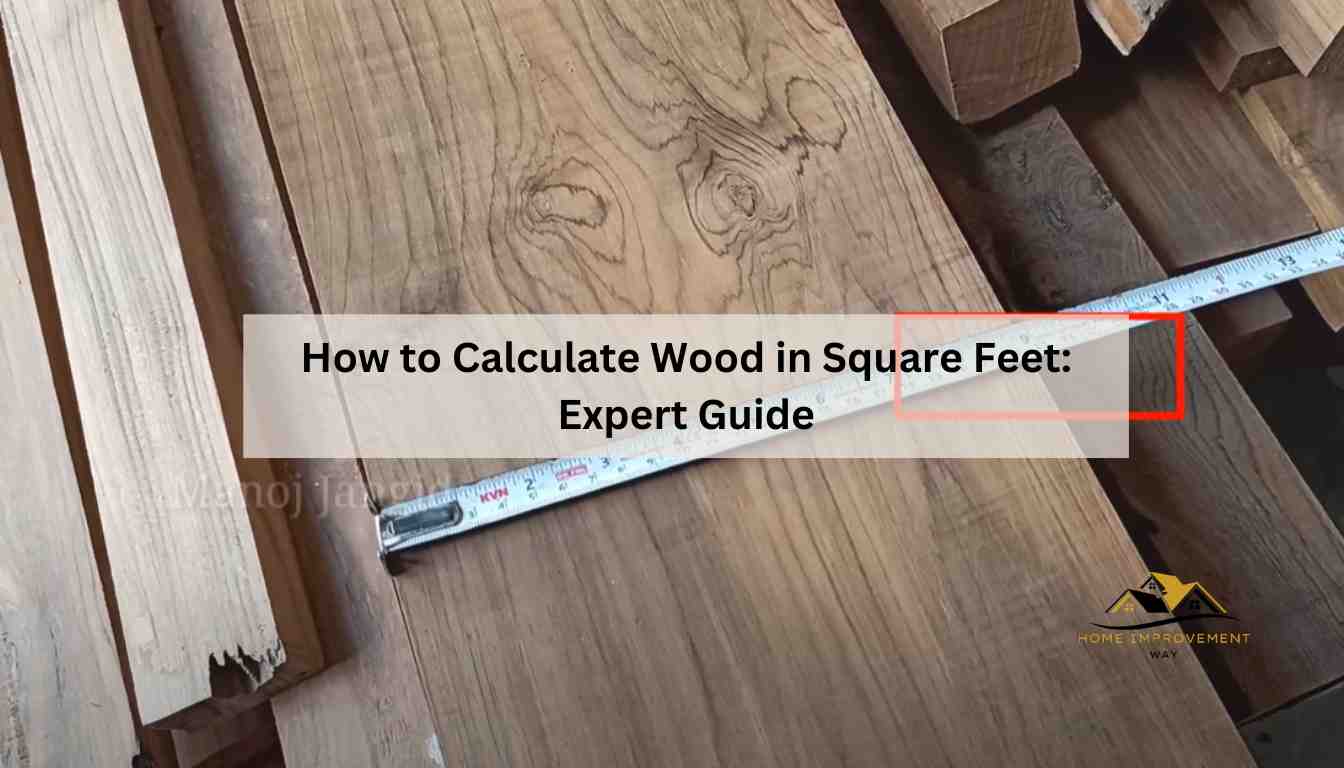 How to Calculate Wood in Square Feet
