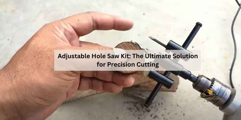 Adjustable Hole Saw Kit