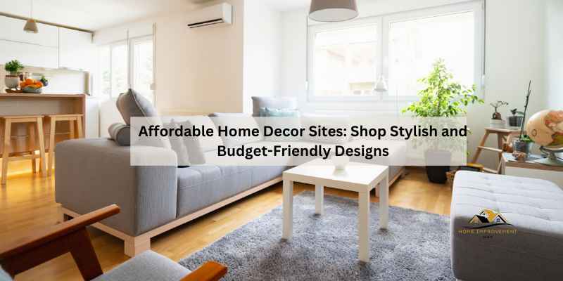 Affordable Home Decor Sites
