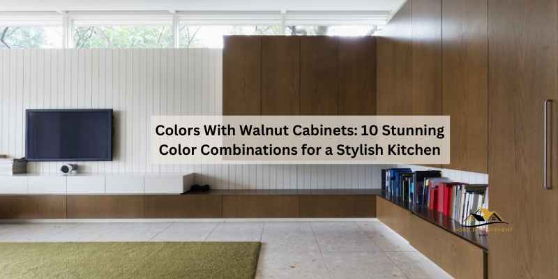 Colors With Walnut Cabinets