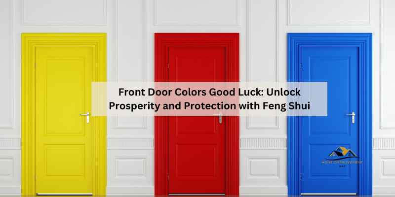 Front Door Colors Good Luck