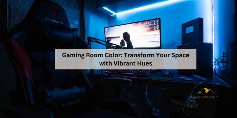 Gaming Room Color
