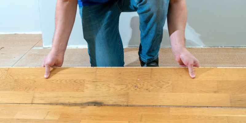Remove Carpet Tape from Hardwood Floor