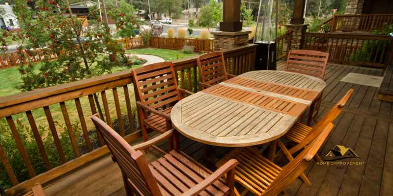 Acacia Wood Outdoor Table