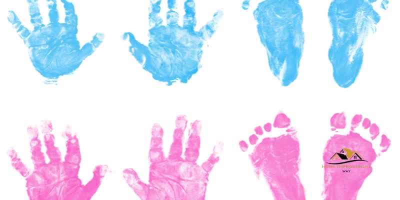 Babys First Footprint Stamp