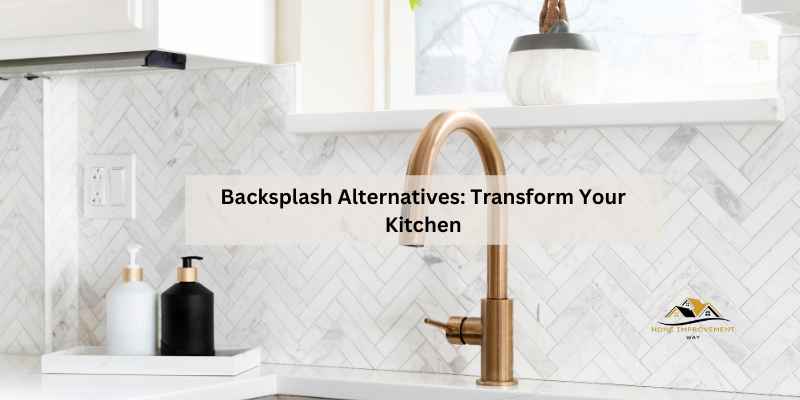 Backsplash Alternatives