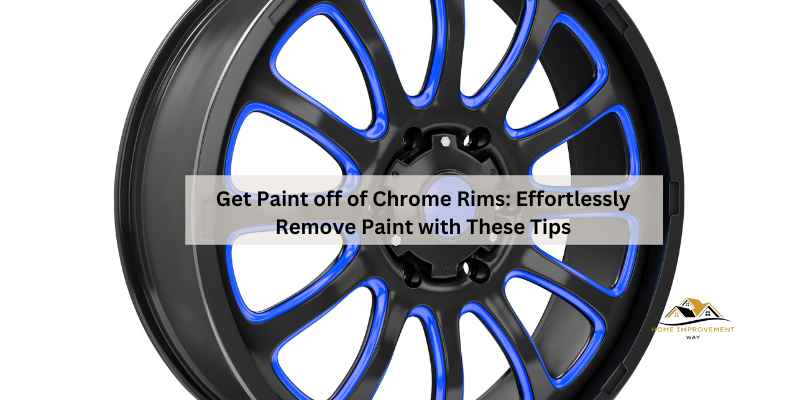 Get Paint off of Chrome Rims
