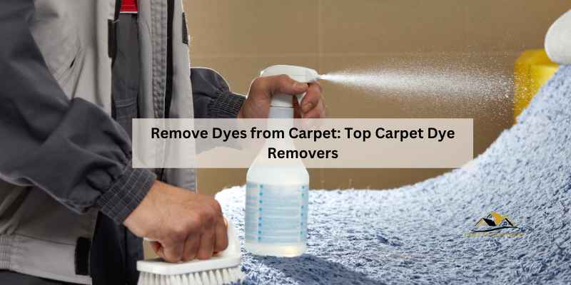 Remove Dyes from Carpet