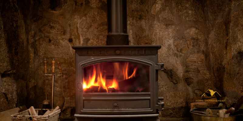 DIY Heat Shield for Wood Stove