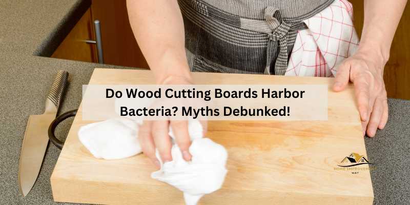 Do Wood Cutting Boards Harbor Bacteria