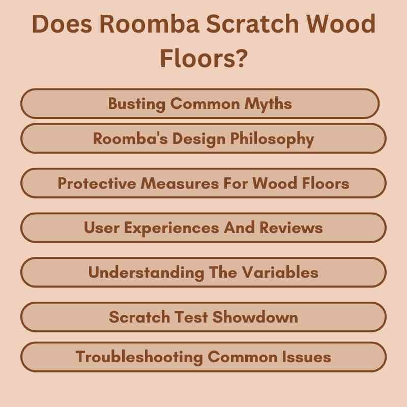 Does Roomba Scratch Wood Floors