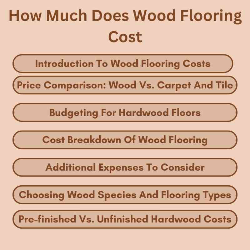 How Much Does Wood Flooring Cost