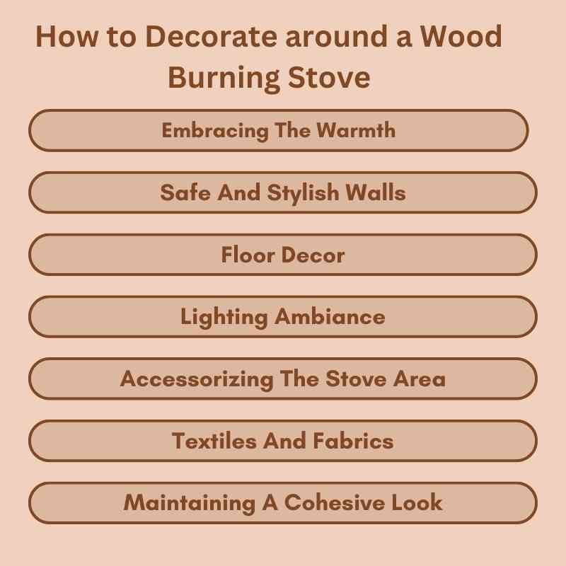 How to Decorate around a Wood Burning Stove