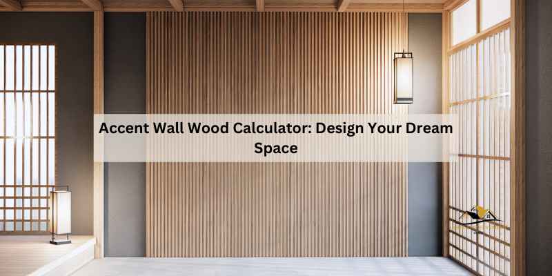 Accent Wall Wood Calculator