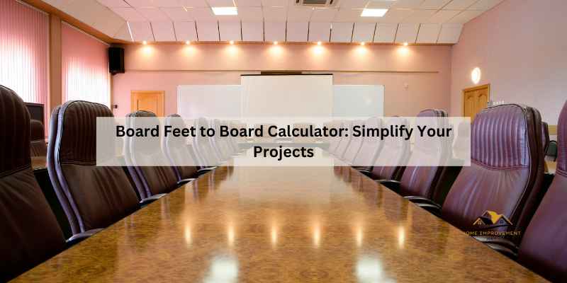 Board Feet to Board Calculator