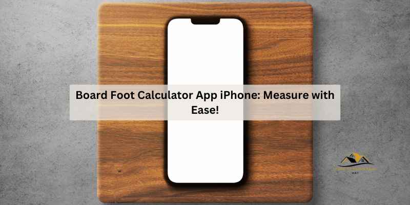 Board Foot Calculator App iPhone