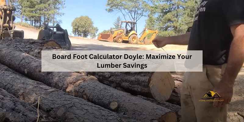 Board Foot Calculator Doyle