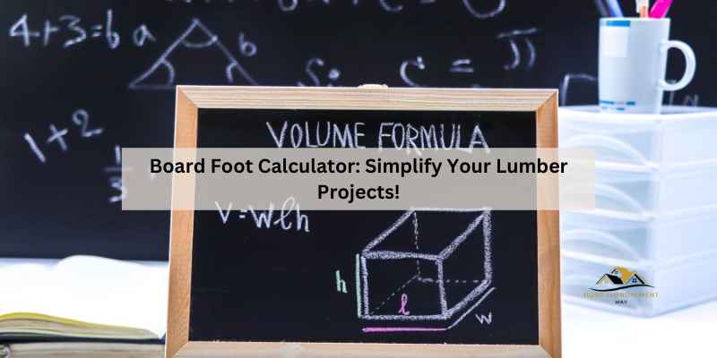 Board Foot Calculator