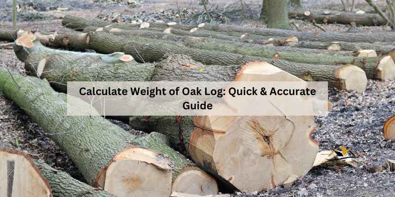 Calculate Weight of Oak Log