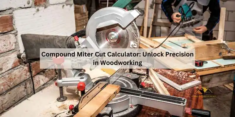 Compound Miter Cut Calculator