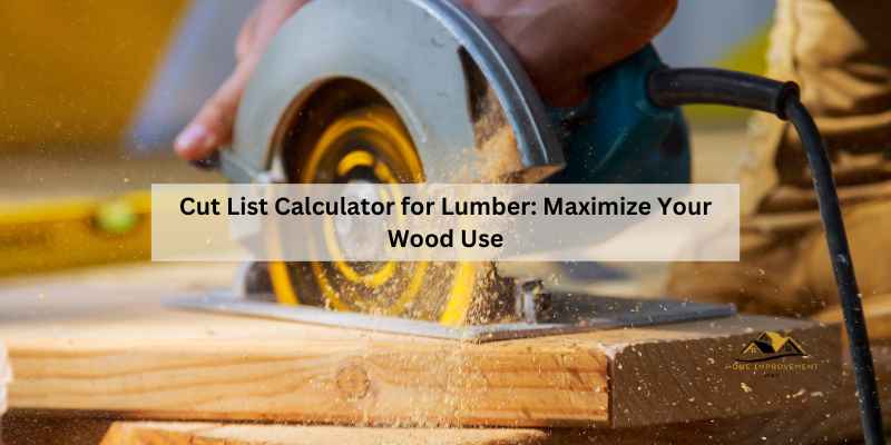 Cut List Calculator for Lumber