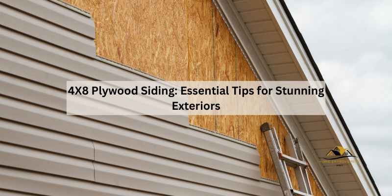 4X8 Plywood Siding