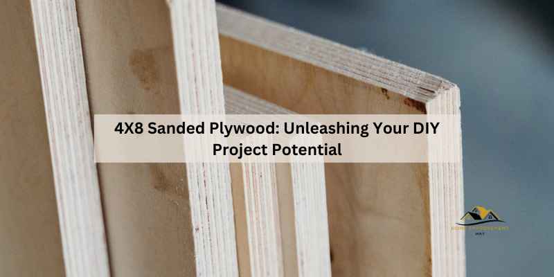 4X8 Sanded Plywood