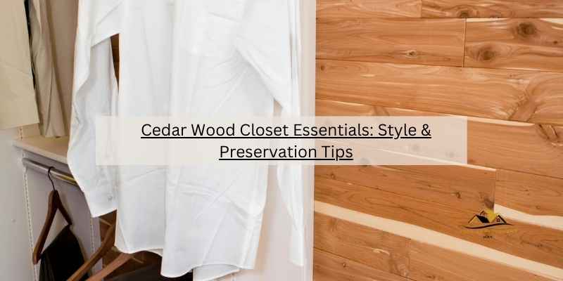 Cedar Wood Closet Essentials