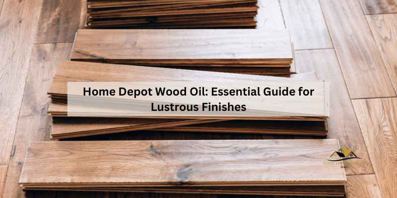 Home Depot Wood Oil