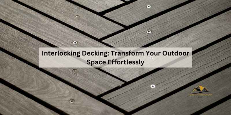 Interlocking Decking