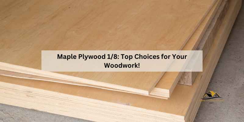 Maple Plywood 1/8