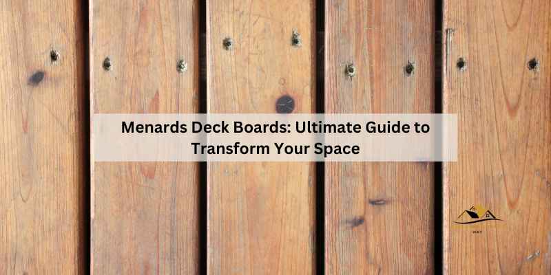 Menards Deck Boards