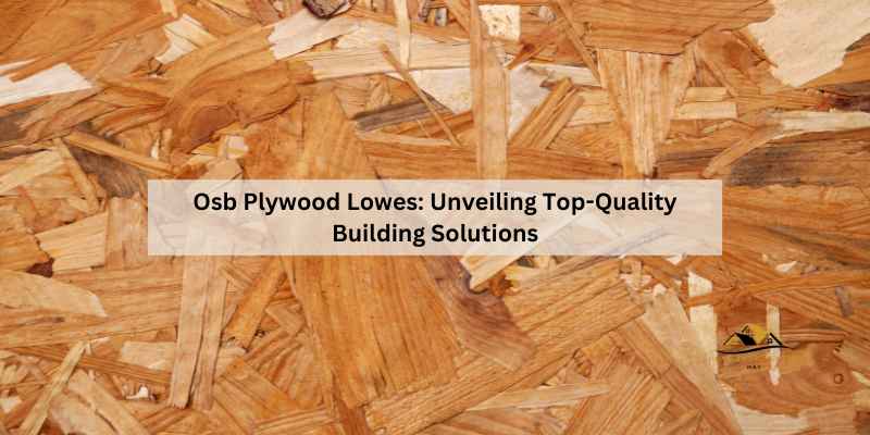 Osb Plywood Lowes