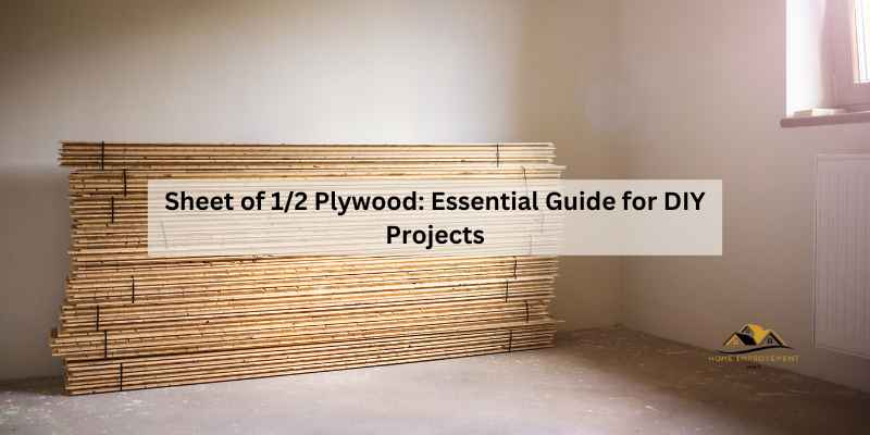 Sheet of 1/2 Plywood