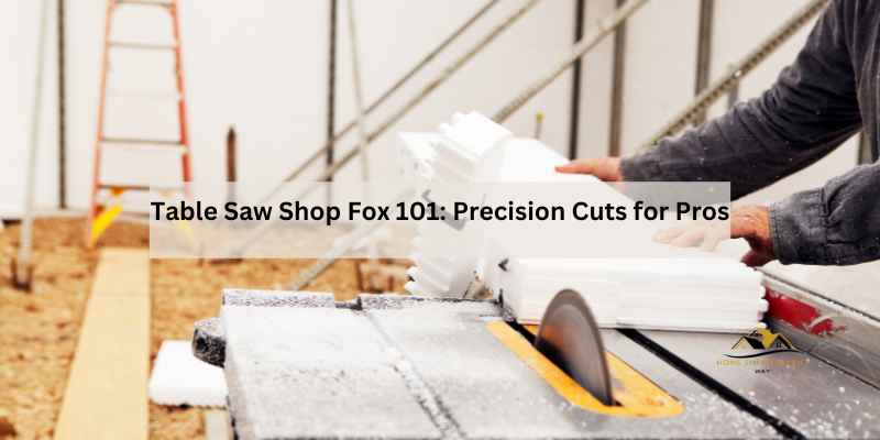 Table Saw Shop Fox 101