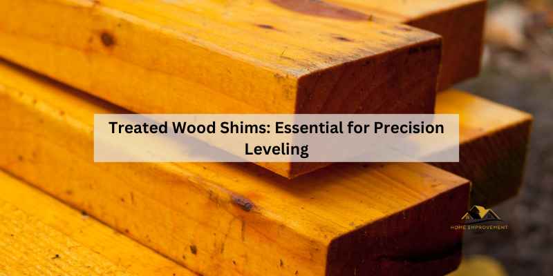 Treated Wood Shims