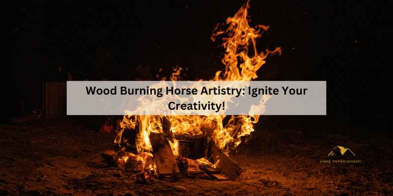 Wood Burning Horse Artistry