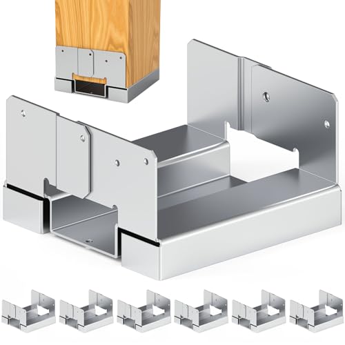 6X6 Post Base Brackets for Wood