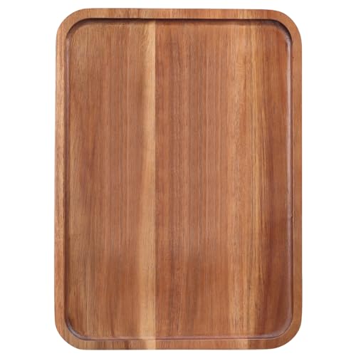 A Wooden Board for Serving Food