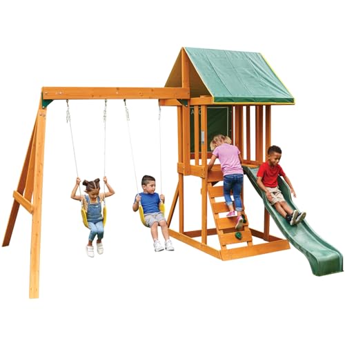 Affordable Wooden Swing Sets