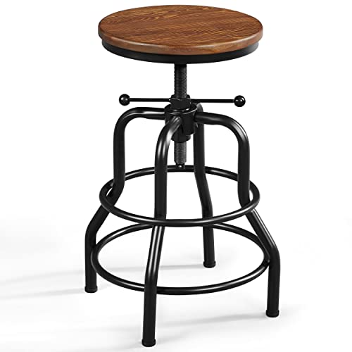 Antique Wood Bar Stools for Sale