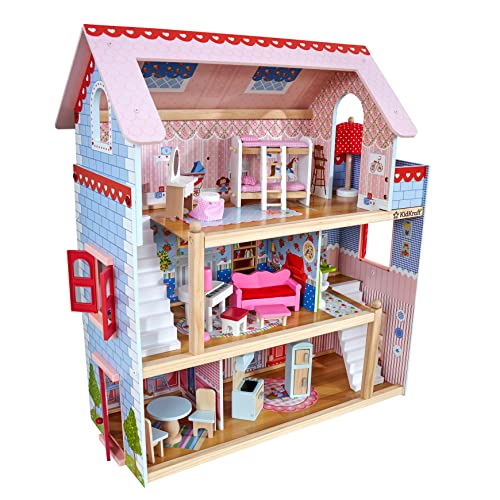 Assembled Wooden Dollhouses for Sale