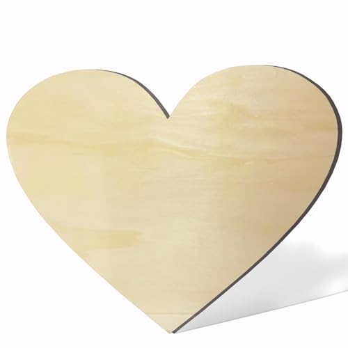 Big Wooden Heart for Wall