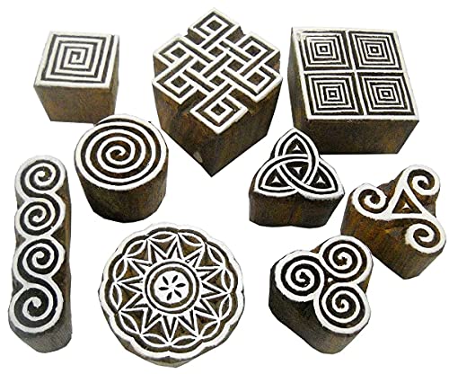 Carved Wooden Blocks for Printing